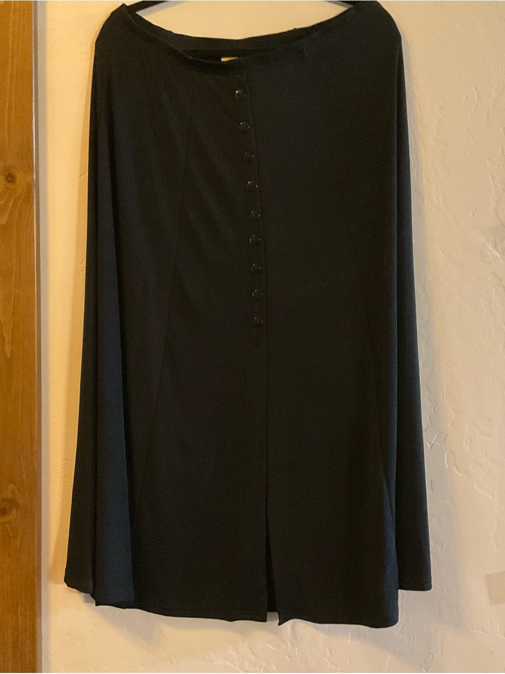 Black A Line Skirt